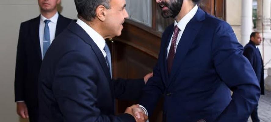 وزير الخارجية يستقبل رئيس مجموعة البنك الدولي