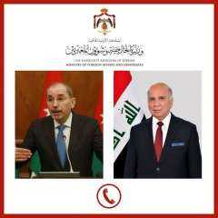وزير الخارجية الأردني ونظيره العراقي يبحثان تداعيات التصعيد في المنطقة
