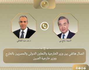 وزيرا خارجية مصر والصين يبحثان سبل تعزيز العلاقات الثنائية والتطورات الإقليمية