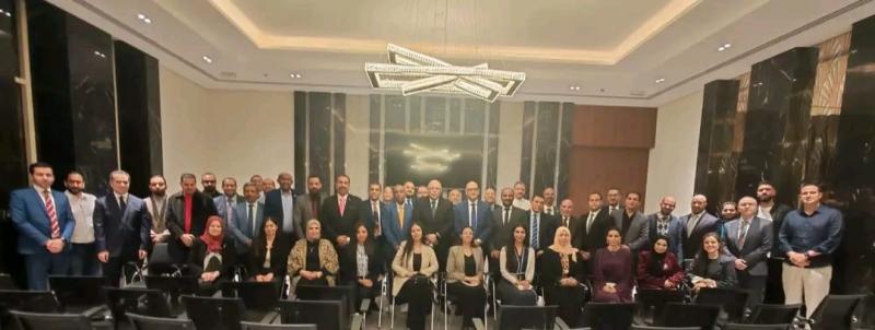 السفير المصري فى الكويت يعقد اجتماعا مع عدد من أعضاء الجالية المصرية