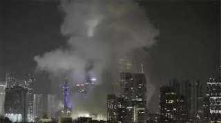 إصابة 8 مواقع فى تل أبيب الكبرى عقب سقوط صاروخ عنقودى إيرانى