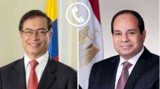 الرئيس السيسى يثمن خلال اتصال هاتفى تلقاه من ”بيترو”موقف كولومبيا الداعم للقضية... الرئيس السيسى يثمن خلال اتصال هاتفى تلقاه من ”بيترو”موقف كولومبيا الداعم للقضية الفلسطينية