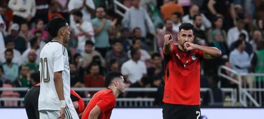 صور |منتخب مصر يتقدم على السعودية 3-0 فى الشوط الأول