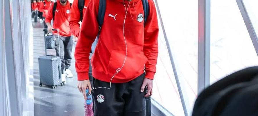 بعثة منتخب مصر تصل إلى إسبانيا