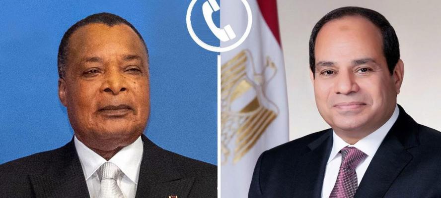 الرئيس السيسي يوجه التهنئة لرئيس جمهورية الكونغو بمناسبة فوزه بولاية رئاسية جديدة