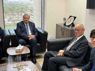 رئيس الجهاز المصري للملكية الفكرية يستقبل السفير الياباني بالقاهرة لبحث سبل تعزيز التعاون المشترك