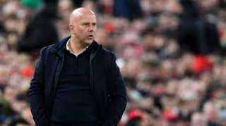 سلوت محبط من خسارة ليفربول برباعية ويطالب بالتعويض في دوري الأبطال