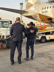 وصول جثمان المهندس المصري ضحية القصف الإيراني للإمارات