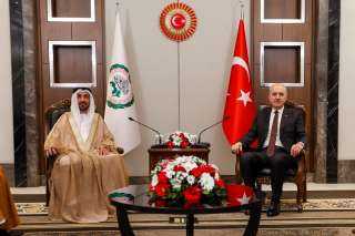 رئيس البرلمان العربي ونظيره التركي يتفقان على مسارات مشتركة لتعزيز العلاقات البرلمانية العربية - التركية
