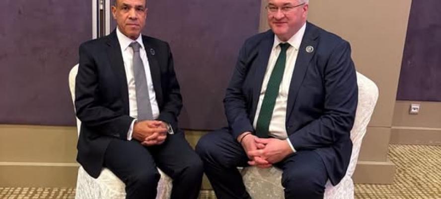 وزير الخارجية يلتقي نظيره الأوكراني على هامش منتدى أنطاليا