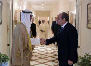 جراح الأحمد الصباح يثمن المواقف التاريخية لمصر في دعم أمن وسيادة واستقرار الكويت