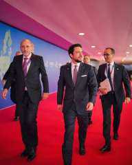 ولي العهد الأردني: أمن الدول العربية شرط لنجاح أي اتفاق تهدئة بالمنطقة