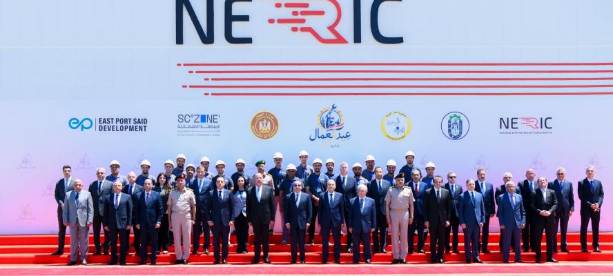 المتحدث الرئاسي ينشر صور مشاركة الرئيس السيسي في احتفال عيد العمال