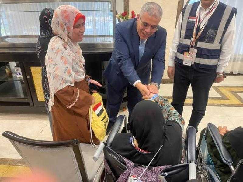 رئيس بعثة الحج الرسمية  : وصول 11 ألفًا و280 حاجًا من بعثة القرعة للأراضي المقدسة حتى الآن