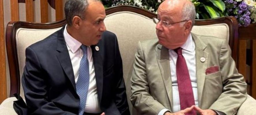وزير الخارجية يلتقي نظيره البرازيلي على هامش اجتماع وزراء خارجية البريكس