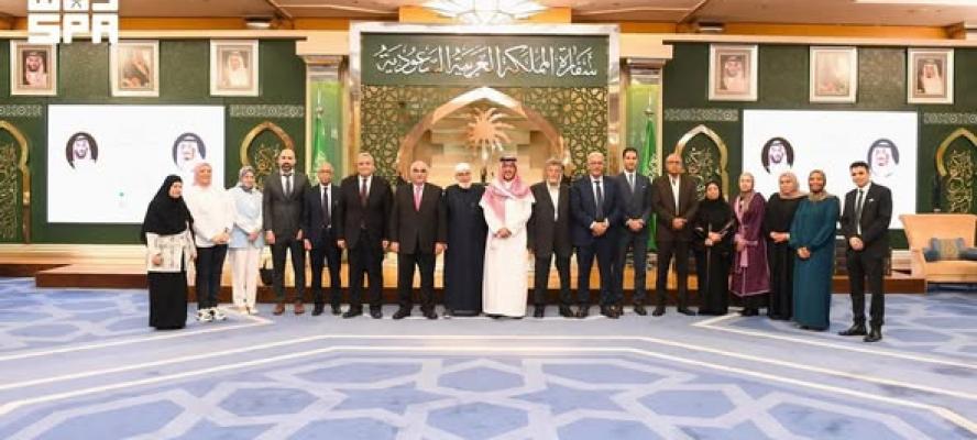 السفير_السعودي_بالقاهرة يودع حجاج برنامج ”ضيوف خادم الحرمين الشريفين”