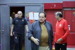 رئيس سيراميكا للاعبين: لا أنتظر منكم غير تحقيق الفوز في لقاء الزمالك