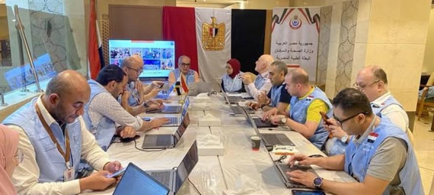 وزير الصحة يتابع جاهزية البعثة الطبية المصرية في السعودية.. ويوجه بتكثيف المتابعة الميدانية للحجاج في منى وعرفات