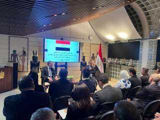 وزير الخارجية يلتقي بأعضاء الجالية المصرية في اليابان