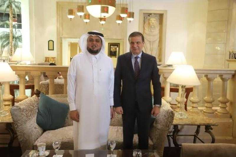 وزير الزراعة يبحث مع وكيل وزارة البيئة والمياه والزراعة السعودي تعزيز التعاون المشترك وتنسيق المواقف في مؤتمر مكافحة التصحر
