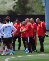 منتخب مصر يخوض تدريبه الأول في مدينة سبوكين الأمريكية استعدادًا لمواجهة بلجيكا بكأس العالم