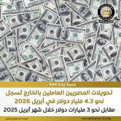 تحويلات العاملين بالخارج تتسجل أداءً قويًا خلال السنة المالية 2026/2025