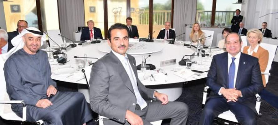 الرئيس السيسي: الانشغال بالأزمة الإيرانية وراء توسيع نطاق الخط الأصفر بقطاع غزة
