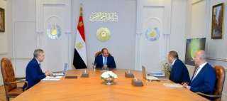 تفاصيل اجتماع الرئيس السيسى مع رئيسي هيئة القناة وشركة ترسانة جنوب البحر الأحمر