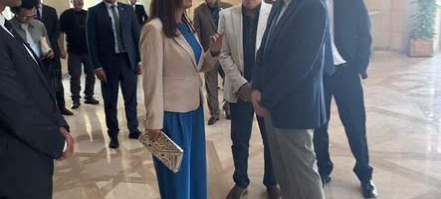 وزيرة الثقافة تجري جولة تفقدية بدار الأوبرا وتعقد اجتماعًا مع رئيس الأوبرا والقيادات الجديدة