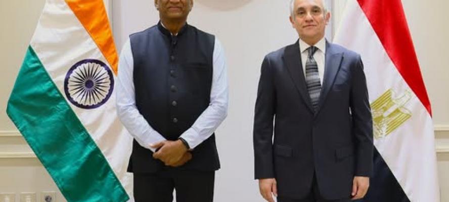 وزير العدل يستقبل سفير دولة الهند لبحث تعزيز التعاون القضائي الثنائي