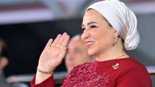 السيدة انتصار السيسي: في ذكرى ثورة 30 يونيو نستحضر إرادة شعب صنع مستقبله وحمى وطنه