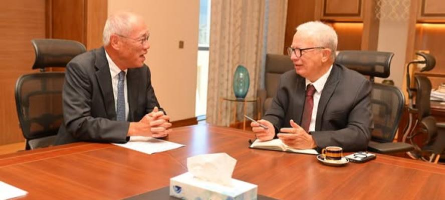 نائب رئيس الوزراء للشؤون الاقتصادية يبحث مع سفير اليابان بالقاهرة تعزيز التعاون الاقتصادي والاستثماري