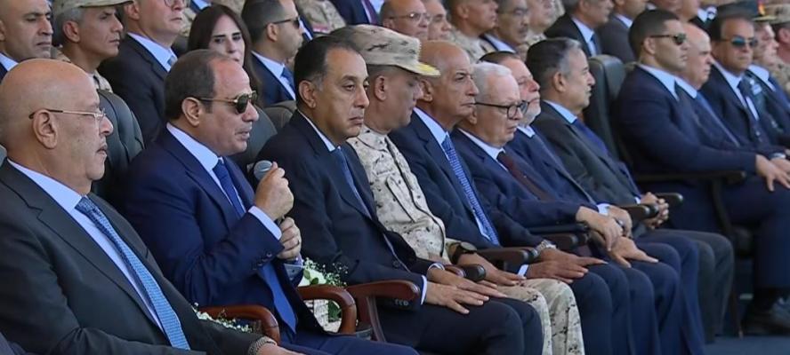 الرئيس السيسي: كان لابد من وجود كيان ودعم قوي لمواجهة أي كارثة ممكن تواجه مصر