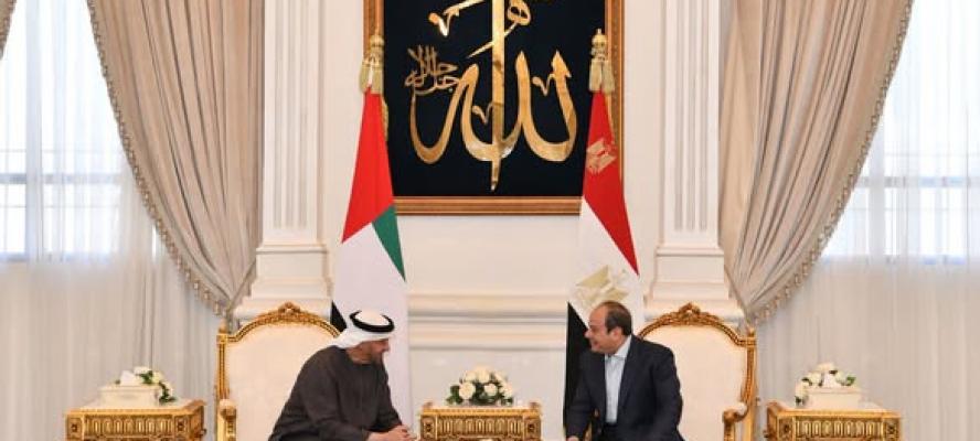 الرئيس السيسي يشدد على ما يحظى به بن زايد ودولة الإمارات من مكانة خاصة لدى مصر وشعبها