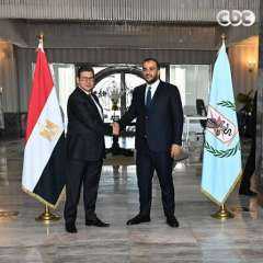 رئيس المخابرات العامة يبحث مع وكيل وزارة الدفاع الليبية تعزيز التعاون الأمنى