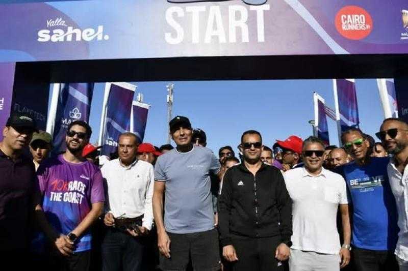 وزير الشباب والرياضة يطلق النسخة الثالثة من سباق ”10K Race the Coast” بالساحل الشمالي