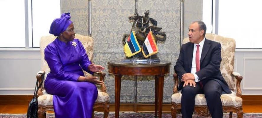 وزير الخارجية يستقبل نظيرته الموزمبيقية ويبحثان سبل تعزيز العلاقات الثنائية وتنسيق المواقف إزاء القضايا ذات الاهتمام المشترك