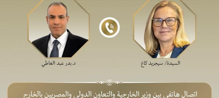 وزير الخارجية يبحث مع عضو المجلس التنفيذي لغزة تطورات الأوضاع في الأراضي الفلسطينية المحتلة