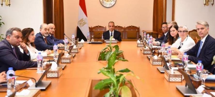 وزير الخارجية يستقبل وفد لجنة حقوق الإنسان بالبرلمان الأوروبي