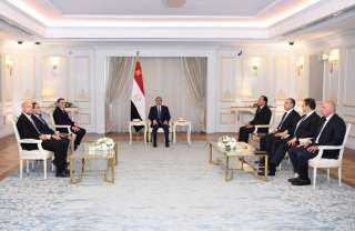 الرئيس السيسى والدبيبة يؤكدان على أهمية تسوية النزاعات بالمنطقة عبر الحوار الرئيس السيسى والدبيبة يؤكدان على أهمية تسوية النزاعات بالمنطقة عبر الحوار