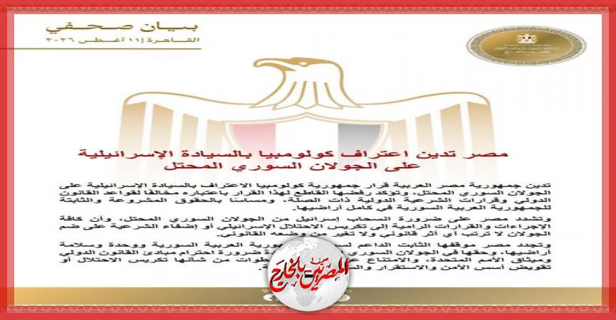 المصريين بالخارج