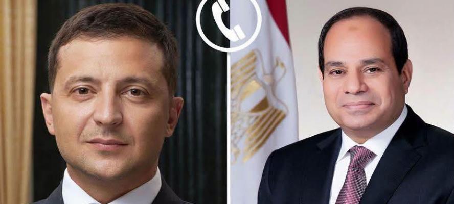 الرئيس السيسى يؤكد لزلينيكسى أهمية تسوية التوتر الإقليمي عبر الوسائل السلمية