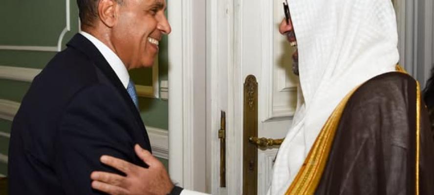 وزير الخارجية يستقبل رئيس مجلس إدارة المصرف العربي للتنمية الاقتصادية