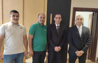 مساعد وزير الخارجية السفير حداد الجوهري يلتقي أبناء الجالية المصرية لمتابعة قضية مفقود بالخارج