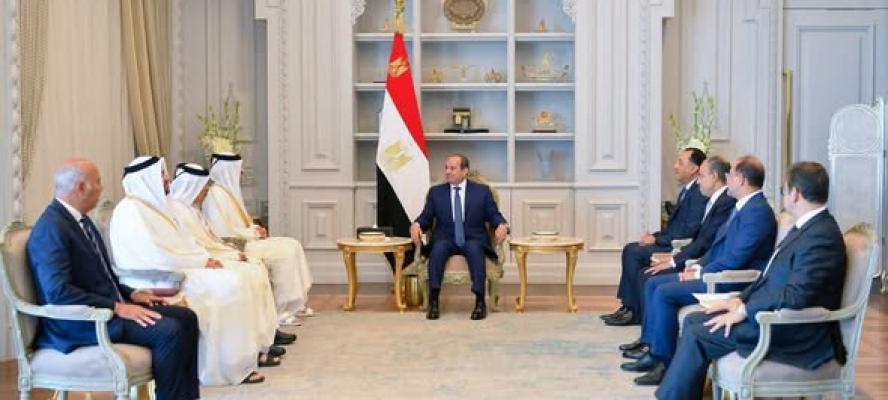 الرئيس السيسى يؤكد رفض مصر لأى محاولات تمس بسيادة واستقرار الدول العربية