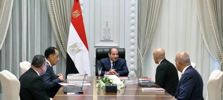الرئيس عبد الفتاح  السيسي يتابع ملفات عمل وزارتي التربية والتعليم والتعليم الفني والتعليم العالي والبحث العلمي