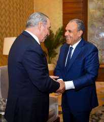 وزير الخارجية يستقبل نائب رئيس دولة فلسطين