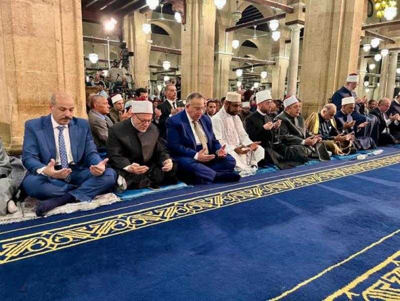 نقيب السادة الأشراف يشارك في احتفالية الجامع الأزهر بالمولد النبوي الشريف