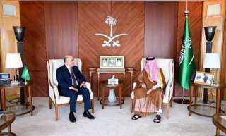 السفير  ااسعودى  لدى مصر يستقبل السفير المصري الجديد بالمملكة