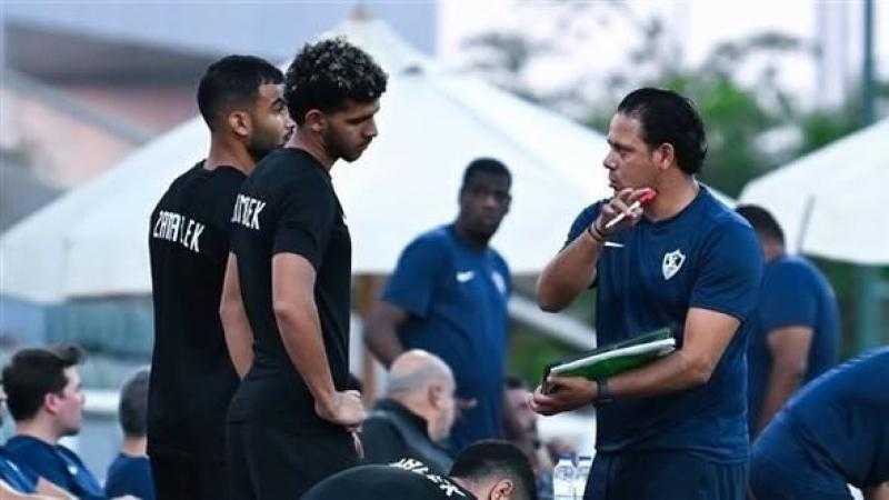 الزمالك يواصل تدريباته استعدادا لمواجهة منتخب السويس بتروجيت في الدوري الممتاز